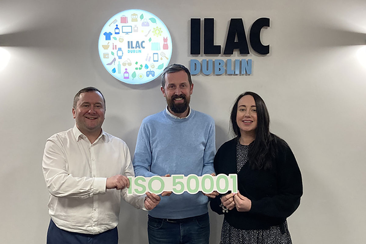 ILAC Shopping Centre achieve EHS and Energy Management Systems